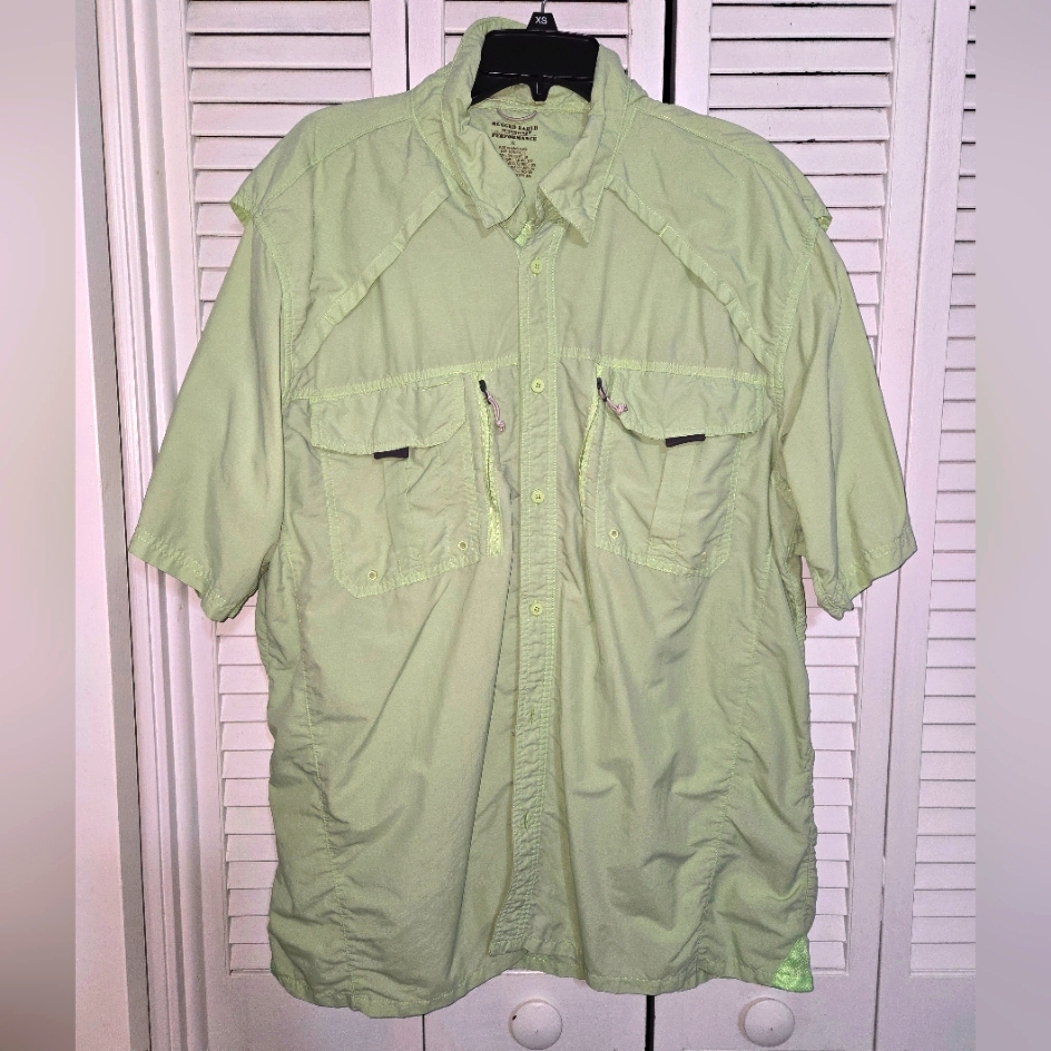 Rugged Earth Outfitters Men's Xl Performance Shirt Green